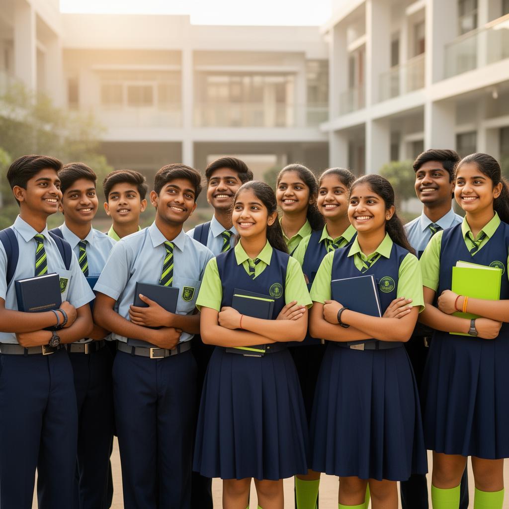 Students at school